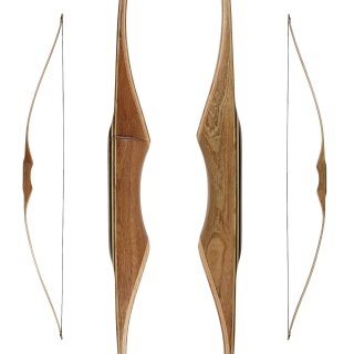 DRAKE Giant Huntsman - 70 inches - 26-30 lbs - Zebrawood - Hybrid Bow | Right Hand