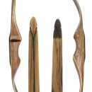 DRAKE Giant Huntsman - 70 inches - 26-30 lbs - Zebrawood - Hybrid Bow | Right Hand