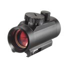 X-SCOPE 1x30 - Typ 2 (19mm Weaver) - Rotpunktvisier