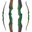 JACKALOPE - Malachite - 60 inches - 30-60 lbs - Take Down Recurve- or Hybrid Bow