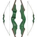 JACKALOPE - Malachite - 60 Zoll - 30-60 lbs - Take Down Recurve- oder Hybridbogen