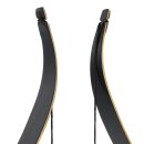 ANTUR Nesta Black - 60 inch - 15-55 lbs - Recurve bow