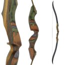 JACKALOPE - Tourmaline - 62 inches - Refined Recurve Bow Take Down - 20-50 lbs