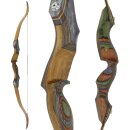 JACKALOPE - Tourmaline - 62 inches - Refined Recurve Bow Take Down - 20-50 lbs