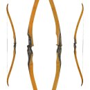 JACKALOPE - Tourmaline - 64 inches -One Piece Recurve Bow  - 25-50 lbs