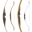 JACKALOPE - Tourmaline - 64 inches -One Piece Recurve Bow...