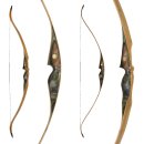 JACKALOPE - Tourmaline - 64 inches -One Piece Recurve Bow - 25-50 lbs