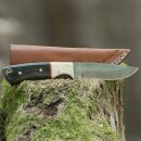 elTORO Buffalo Horn - Damascus - Hunting Knife - 10cm -...