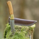 elTORO Brass Olive - Damast - Jagdmesser - 10cm - inkl....