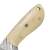 elTORO Skinner Bone - Skinning Knife made of Damascus Steel - 8.5cm - incl. Leather Sheath