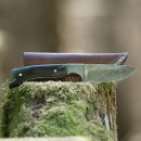 elTORO Damascus Horn - Damast - Jagdmesser - 9cm - inkl....