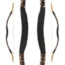 DRAKE Traditional Horsebow - 108cm - 15 lbs | Design: Leopard