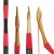 DRAKE Traditional Horsebow - 108cm - 15 lbs | Design: Black Red