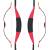 DRAKE Traditional Horsebow - 130cm - 25 lbs | Design: Black Red