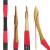 DRAKE Traditional Horsebow - 130cm - 25 lbs | Design: Black Red