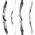 [SPECIAL] Full Set - JACKALOPE Zircon - ILF - 70 inches - 16-40 lbs - Recurve Bow