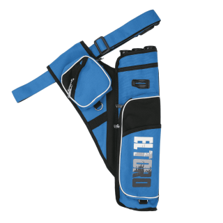 elTORO Sys² - Side quiver incl. tubes and belt | Colour: Blue