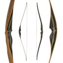 JACKALOPE by BODNIK BOWS - Smoked Amber - 60 inches - 25-55 lbs - Hybrid Bow