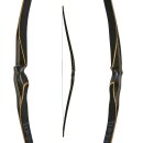 JACKALOPE by BODNIK BOWS - Smoked Amber - Black - 60 inches - Hybrid Bow - 25 lbs | Left Hand