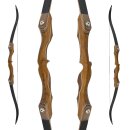 JACKALOPE - Amber - 62 inches - Classic Recurve Bow Take Down - 20-50 lbs