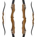 JACKALOPE - Amber - 62 Zoll - Classic Recurvebogen Take Down - 30 lbs | Rechtshand