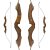 JACKALOPE - Amber - 64 inches - Refined Recurve Bow Take Down - 25-50 lbs