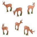 IBB 3D Deer Group - 3 Does and 3 Bucks - 6 Animals [Forwarding Agent]