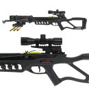 SET X-BOW Scorpion II - 370 fps / 185 lbs - Compound Crossbow | Color: Black