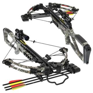 SET X-BOW FMA Scorpion II - 370 fps / 185 lbs - Compoundarmbrust | Farbe: Camo