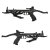 X-BOW Alligator - 80 lbs - 175 fps - Pistolenarmbrust | Farbe: Schwarz