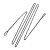 BEARPAW Custom Bow String | Fast Flight (FF) - Flemish Splice for Recurve Bows - 12 Strands - 40 inches | Black | Black