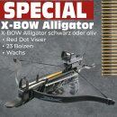 [SPECIAL] X-BOW Alligator - Red Dot Package - 80 lbs - 175 fps - Pistol Crossbow