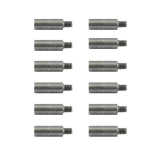 Accessories | BLACK EAGLE Screw-In Weight - Screw In-Weight for Glue-In Points - 30 Grain - 12 Pieces