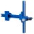 AVALON Tyro Metal - Aluminium - Recurvebogenvisier - Rechtshand | Farbe: Blau