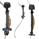 elTORO Pure Black - Traditional Bow-Mounted Quiver