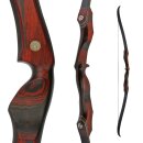 JACKALOPE - Bloodstone - 62 inches - 30 lbs - Take Down Recurve bow | Left Hand