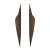 [Bestseller] SPHERE Spiked Style - Feather - Single-Color - various Lengths