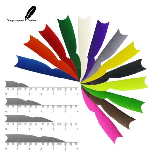 [Bestseller] BSW Bat Style - Feather - Single-Color - various Lengths