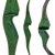 JACKALOPE - Malachite+ - 62 inches - One Piece Recurve Bow - 45 lbs | Right Hand