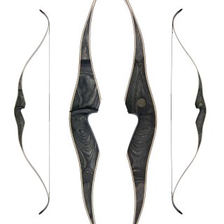 JACKALOPE - Moonstone - 60 inches - One Piece Recurve Bow...