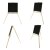 BEGINNER´S SET incl. Stand, Target Faces and Foam Target Black - 60x60x5cm