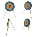 BEGINNER&acute;S SET incl. Stand, Target Faces and round Straw Target - 80x12cm - coloured [*]