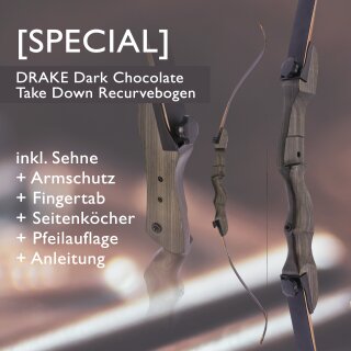 [SPECIAL] DRAKE Dark Chocolate - Take Down - 62-70 Zoll -...