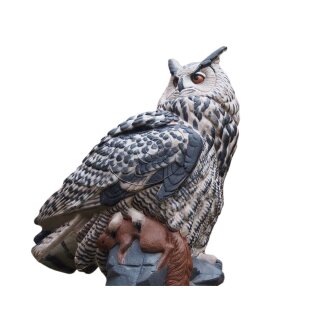 NATURFOAM Eagle Owl with Prey