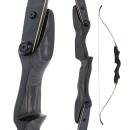 DRAKE ARCHERY ELITE PitchBlack - ILF - 58-62 inches - 24-62 lbs - Recurve Bow