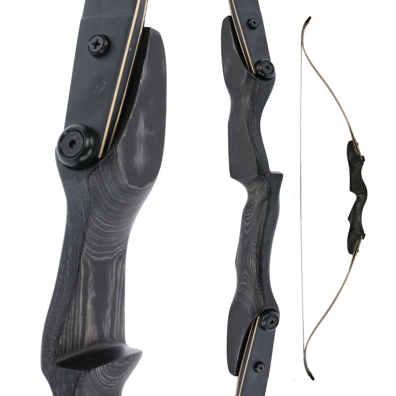 DRAKE ARCHERY ELITE PitchBlack ILF 58" 2448 lbs Recurve Bow
