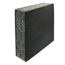 STRONGHOLD Schaumscheibe - Black Edition - Superstrong - EasyPull - bis 60 lbs | Gr&ouml;&szlig;e: 80x80x20cm