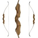 JACKALOPE - Amber Hunter - 60 inch - 20-50 lbs - Take Down Recurve Bow