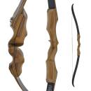 JACKALOPE - Amber Hunter - 60 inch - 20-50 lbs - Take Down Recurve Bow