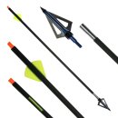 Crossbow bolt | SPHERE Hunting Bolt for X-BOW Cobra R9 System - 15 Inch - Carbon - incl. Broadhead